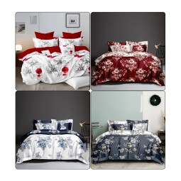 Bedding Set Manufacturer - Wholesale Flora Pattern Microfiber