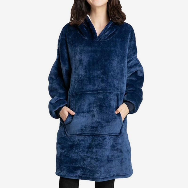 Blanket Hoodie Supplier - Wearable Sherpa Oversized Comfy