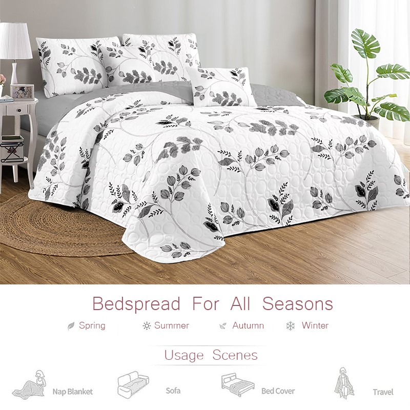 Bed Sheet Set Manufacturer - Luxury Microfiber Cotton Bedspread