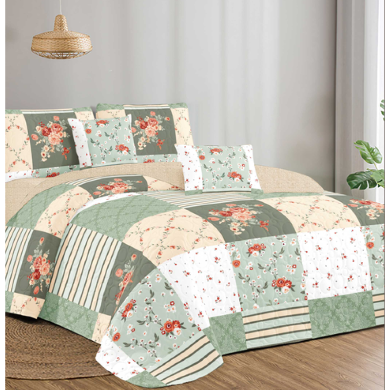 Bedding Set Supplier - 100% Polyester Microfiber Flower Print