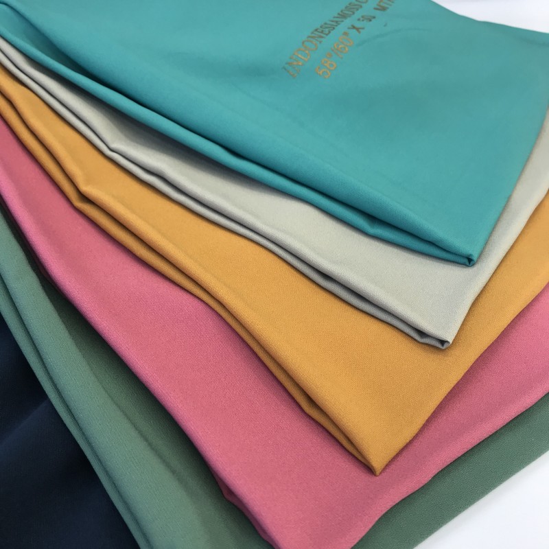 Moss Crepe Factory - High Quality 135D Indonesia Fabric