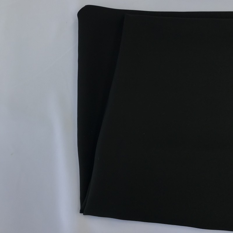 Muslim Textile Supplier - Formal Black Wool Peach