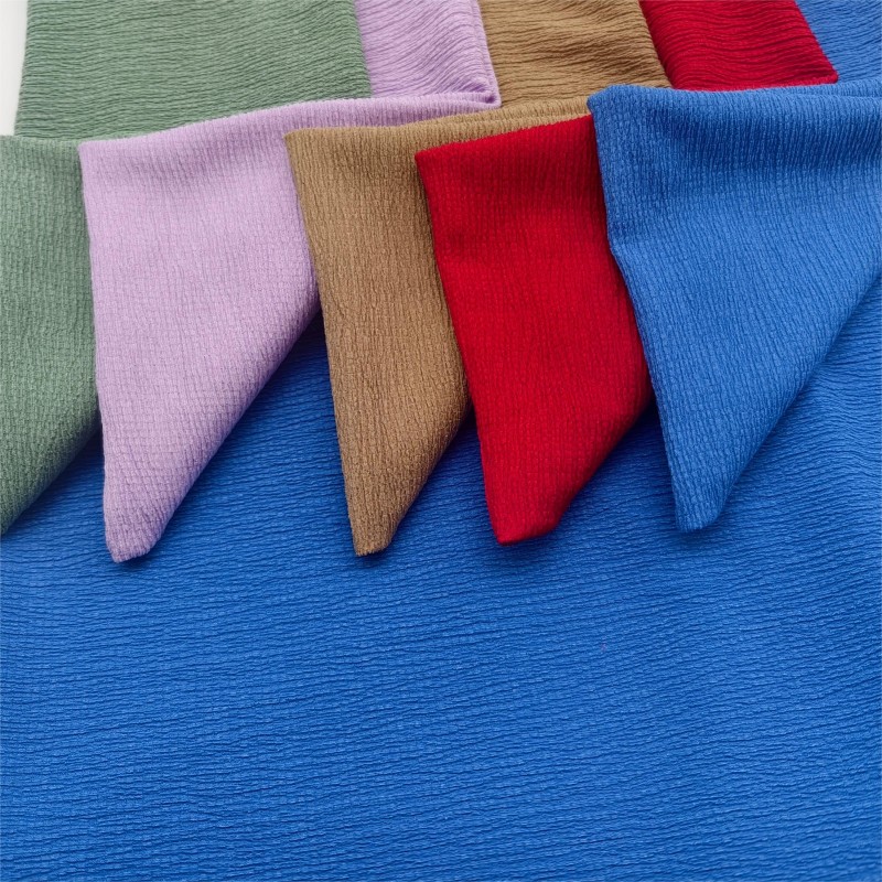 Dress Fabric Supplier - Stretch Warp Knitted Crepe