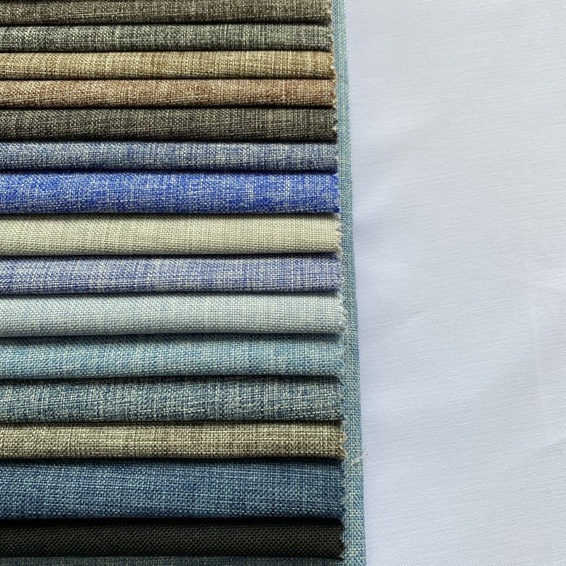 Sofa Fabric Manufacturer - 100% Polyester Linen Hometextile