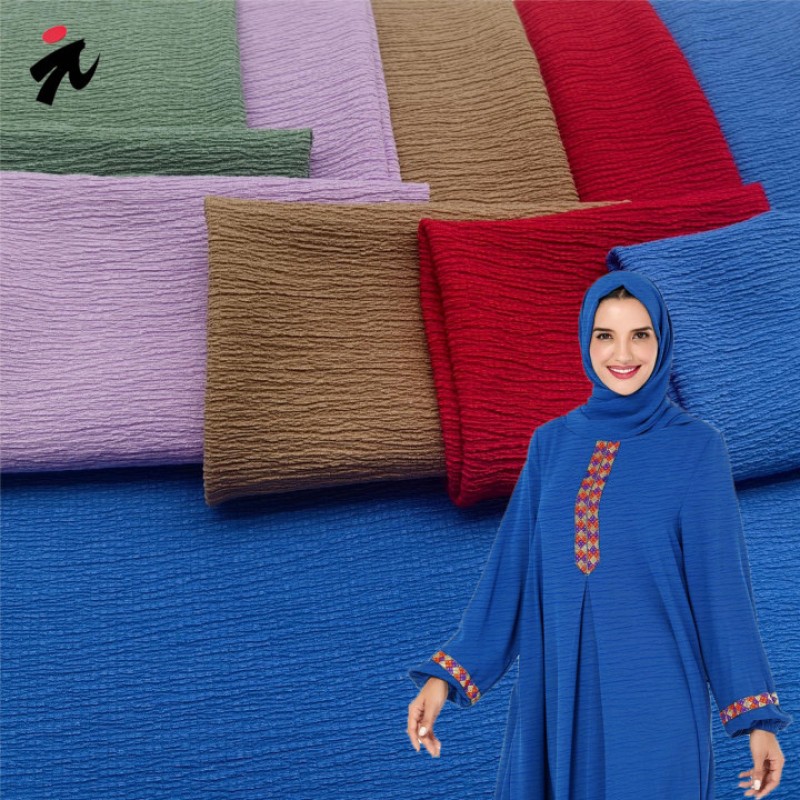 Dress Fabric Supplier - Stretch Warp Knitted Crepe