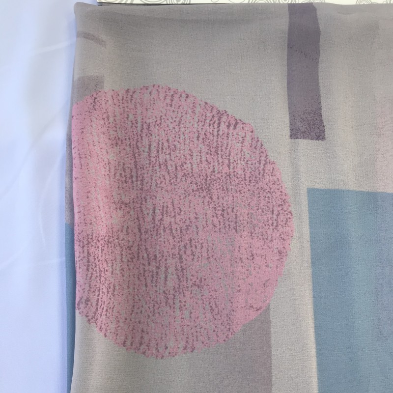 Chiffon Fabric Supplier - Beautiful Flower Dress Design