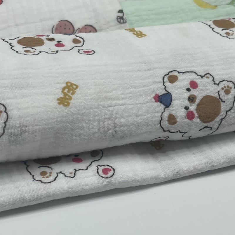 Double Gauze Factory - Baby Cotton Muslin Crepe