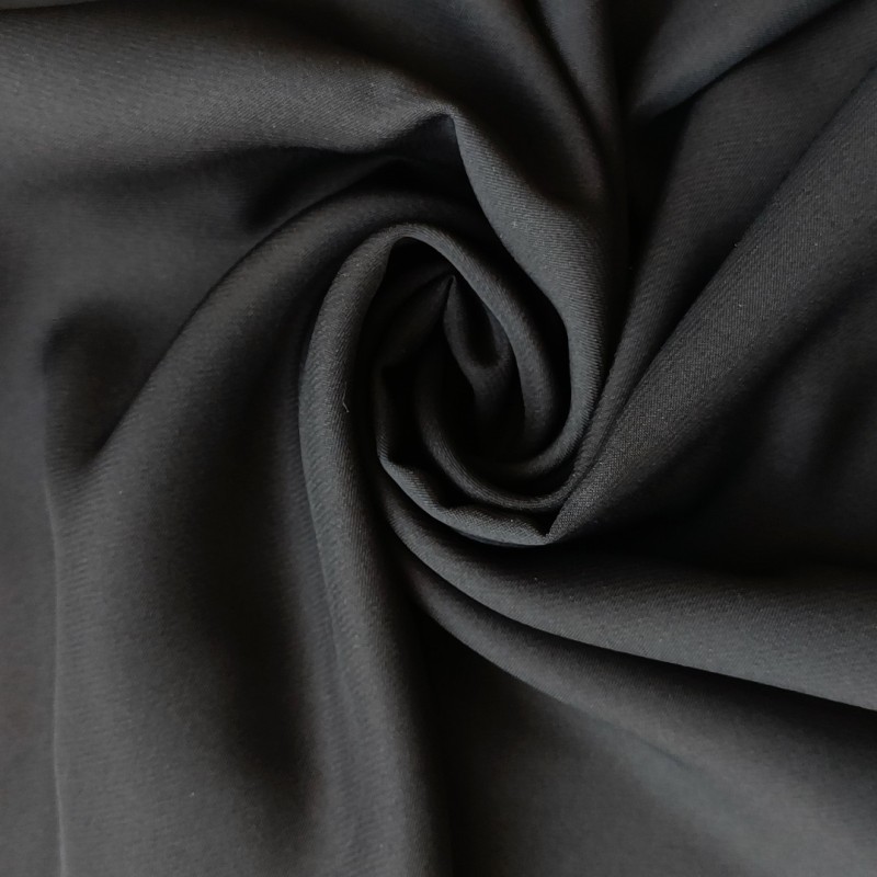 Dubai Fabric Supplier - Comfortable Black Nida
