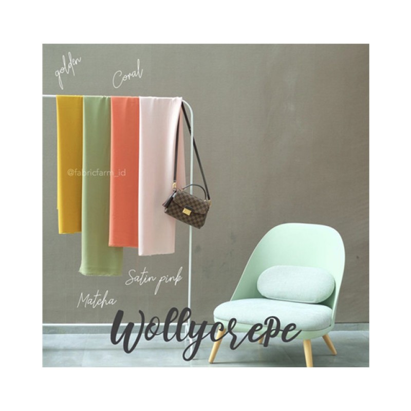 Moss Crepe Factory - High Quality 135D Indonesia Fabric