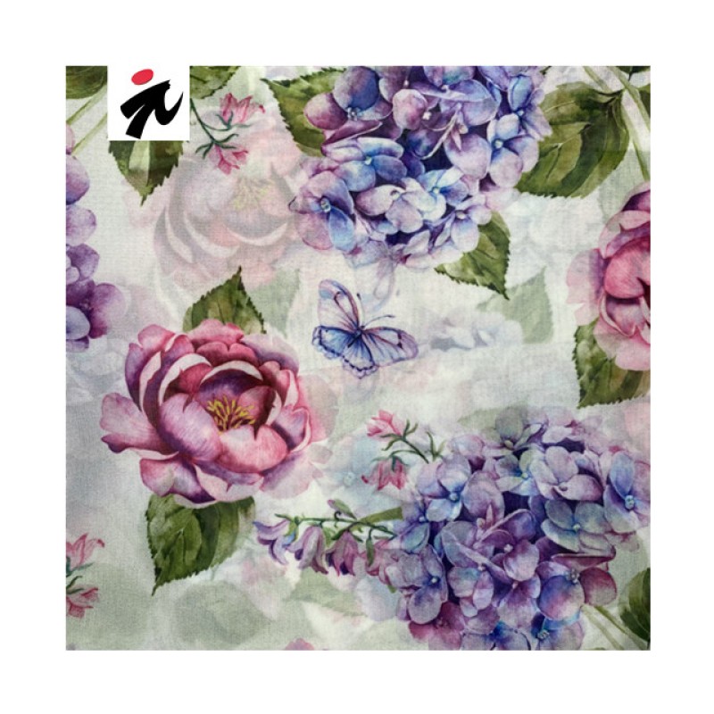 Chiffon Fabric Manufacturer - 100% Polyester 75D Dress