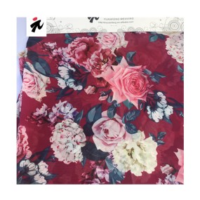 Chiffon Fabric Supplier - 100% Polyester Floral Print