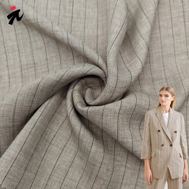 Jacquard Fabric Manufacturer - Twill Air Flow Crepe 135gsm