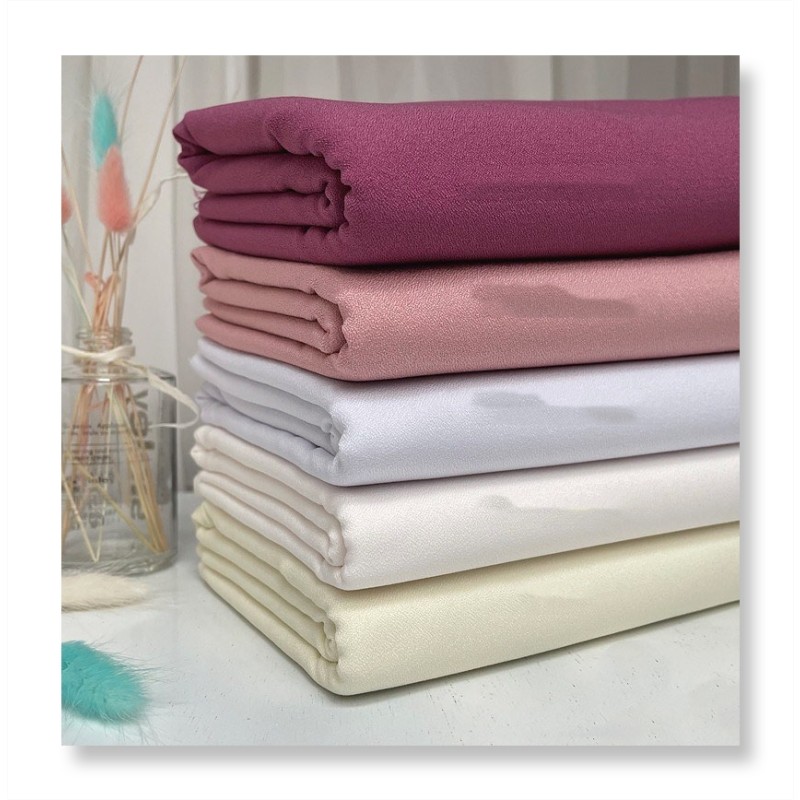 Diamond Crepe Supplier - 100% Polyester Woven Como