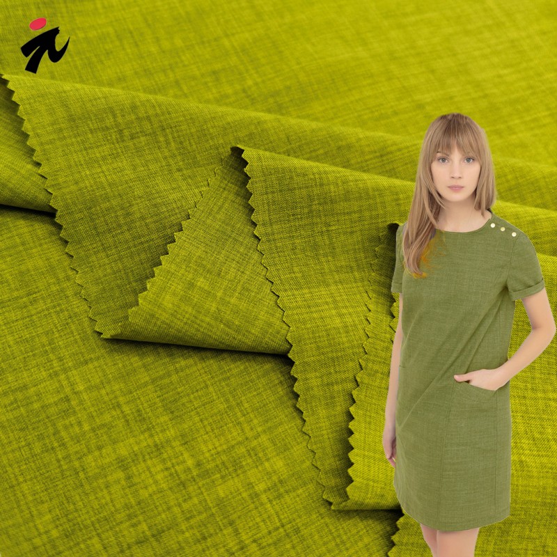 Linen-like Fabric Supplier - 150gsm Anti-pilling Lady Dress