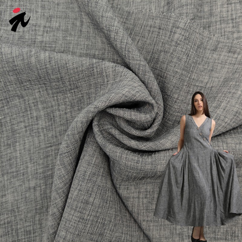 Poly Linen Supplier - Jacquard Stripe Lolis Fabric