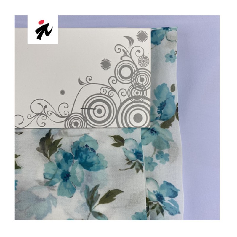 Summer Fabric Supplier - Flower Printing Chiffon Dress