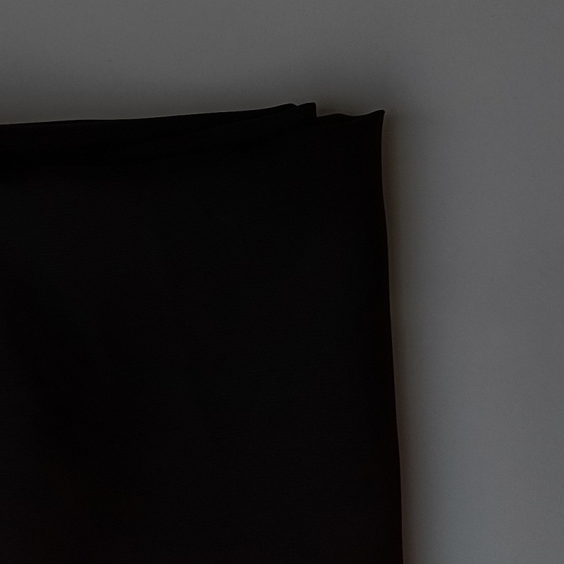 Dubai Fabric Supplier - Comfortable Black Nida