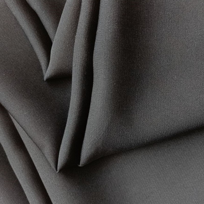Dubai Fabric Supplier - Comfortable Black Nida