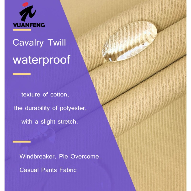 Chiffon Fabric Supplier - French Twill Cavalry Dress Material