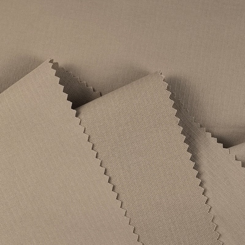 Bubble Satin Manufacturer - Plain Dyed Crepe Blackout