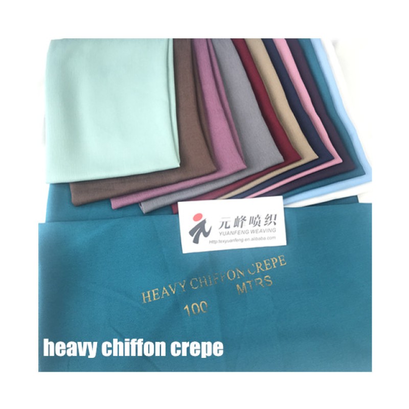 Tree Crepe Fabric Manufacturer - Italian Stock Scarf Material