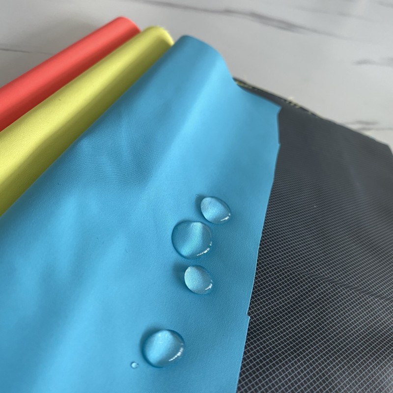 Polyester Fabric Factory - Recycled TPU Printed Laminated