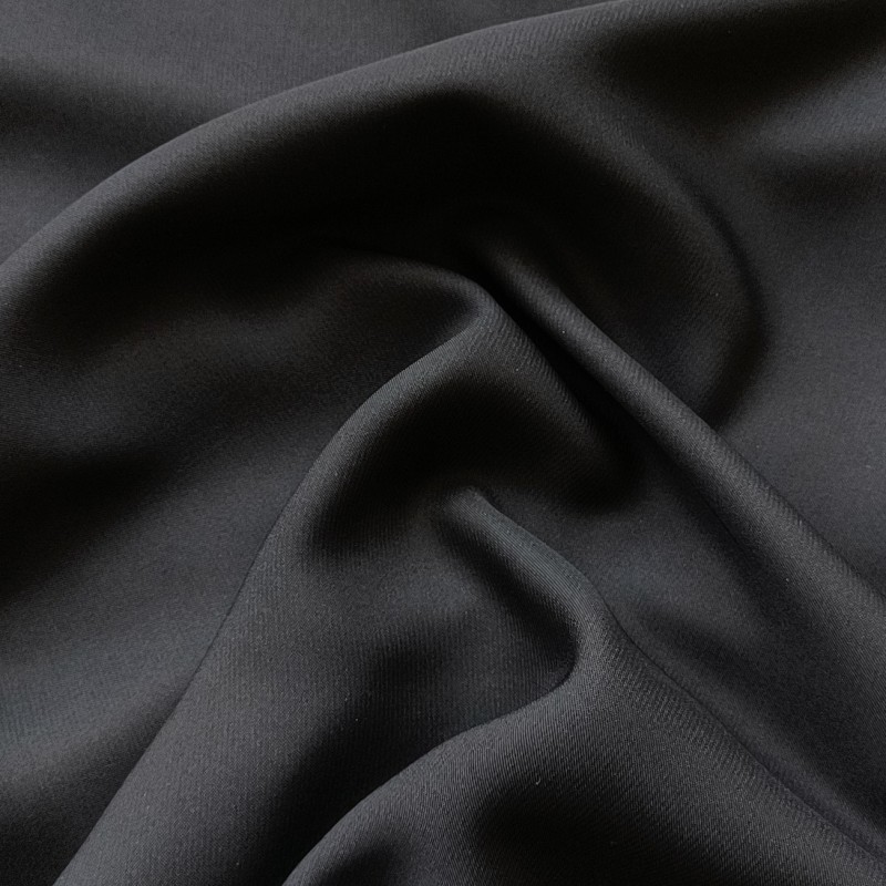 Dubai Fabric Supplier - Comfortable Black Nida
