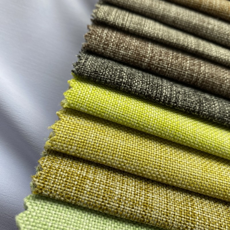 Sofa Fabric Manufacturer - 100% Polyester Linen Hometextile