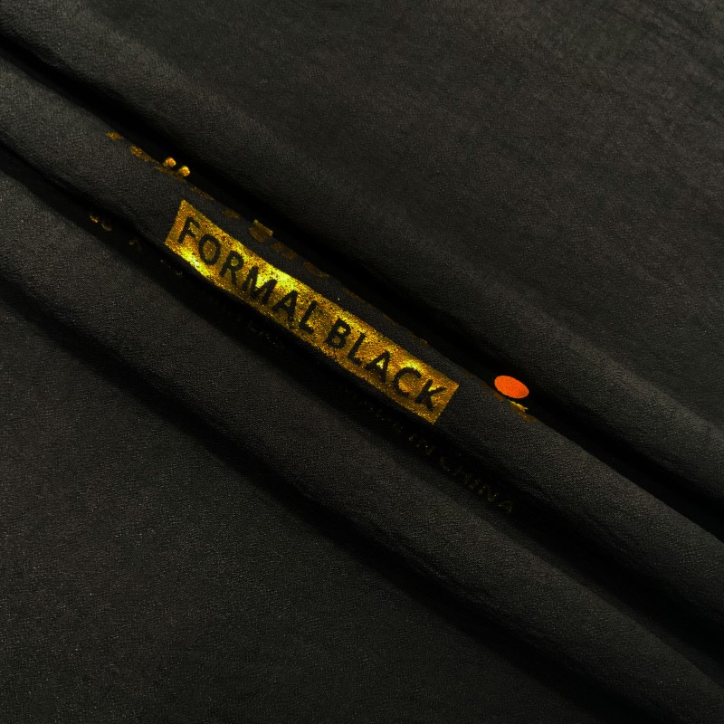 Wool Peach Supplier - Arab Korean Black Abaya