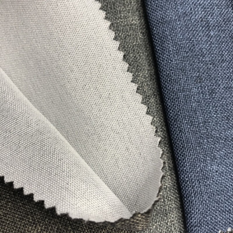 Upholstery Fabric Factory - Linen Solid Dyed Curtain