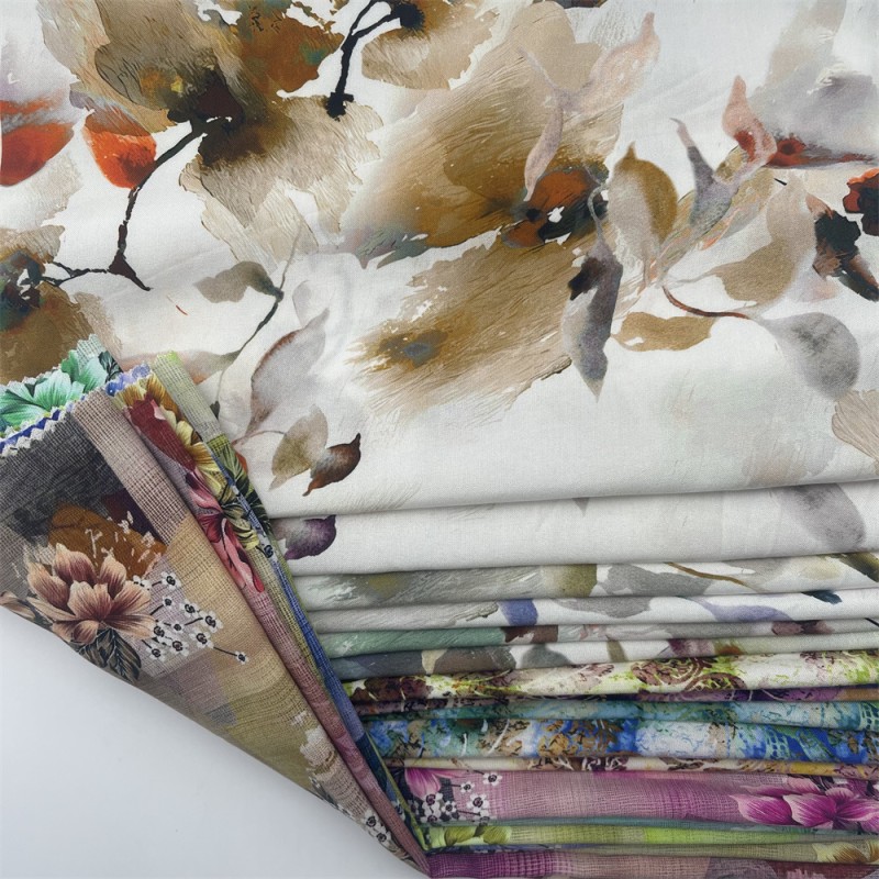 TR Twill Supplier - 50%Poly 50%Viscose Two Color