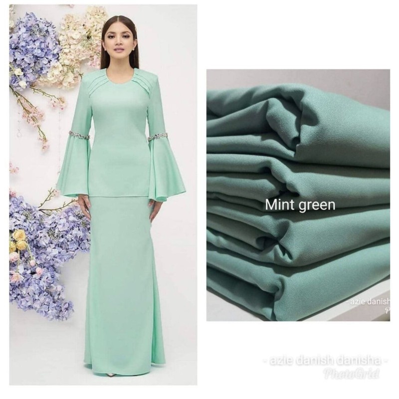 Moss Fabric Factory - 120gsm Lightweight Como Crepe