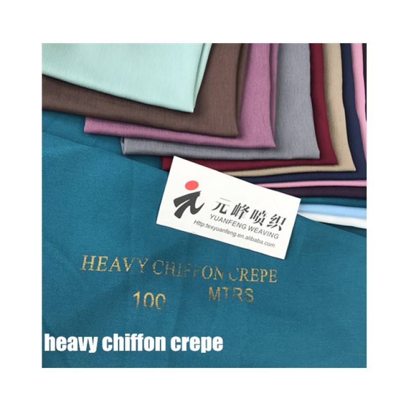 Tree Crepe Fabric Manufacturer - Italian Stock Scarf Material