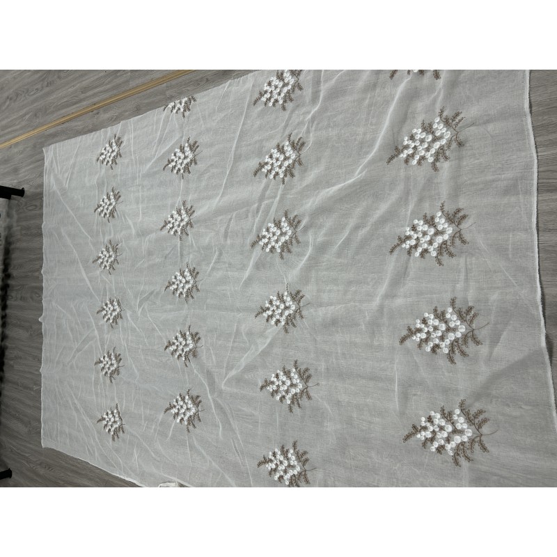 Sheer Curtain Manufacturer - Luxury Embroidery Tulle Window