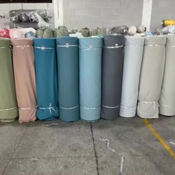 Blackout Fabric Supplier - Solid Two Side Mettle Colors