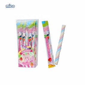 COLOFUL ROLLS SHAPE MARSHMALLOW