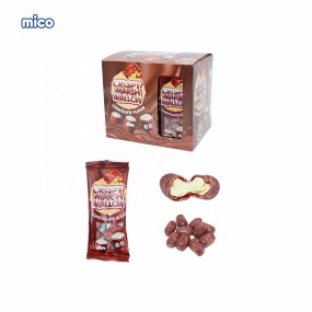 Chocolate Crispy Marshmallow Chocolate-Crusted Crispy Sweet Candy