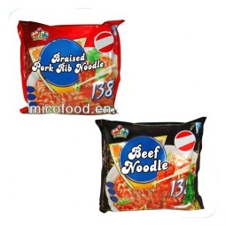 Instant Noodle Braised Pork Rib and Beef Flavor