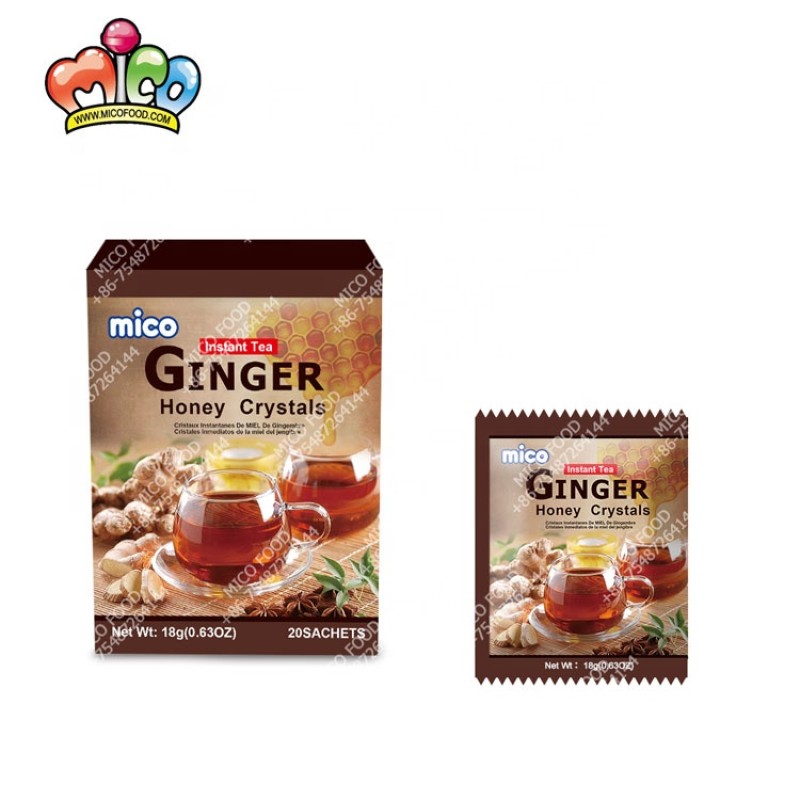 Original Flavor Honey Crystals Drink  Instant Ginger Tea