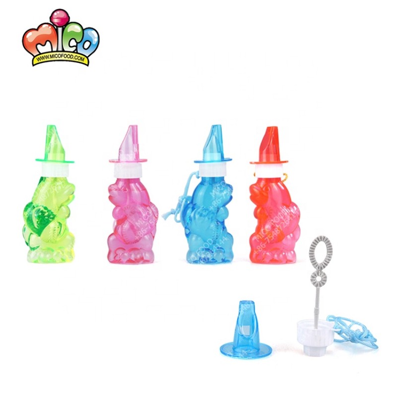 Different Color Cartoon Cat Soap Bubble Water