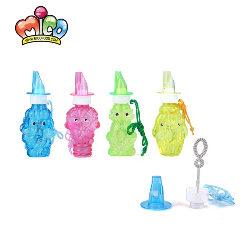 Different Color Cartoon Cat Soap Bubble Water