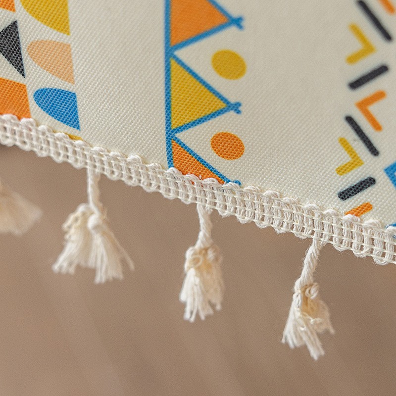 Tablecloth Manufacturer - Linen Bohemian Tassel