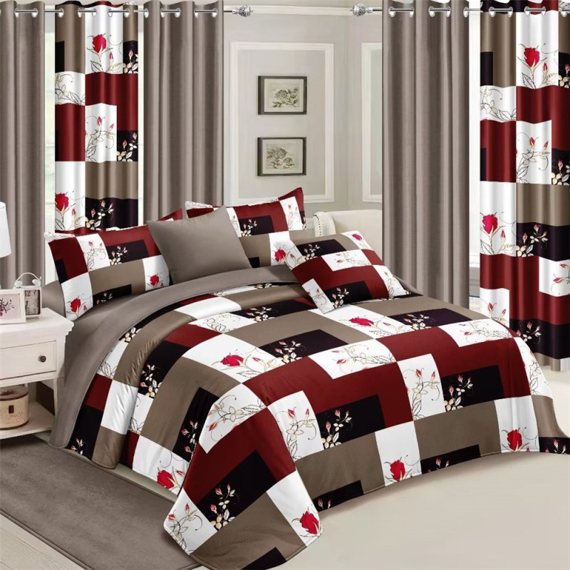 Home Textile Supplier - Microfiber Cotton Feeling Patchwork