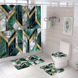Bathroom Drape Factory - Waterproof Mildewproof Geometric
