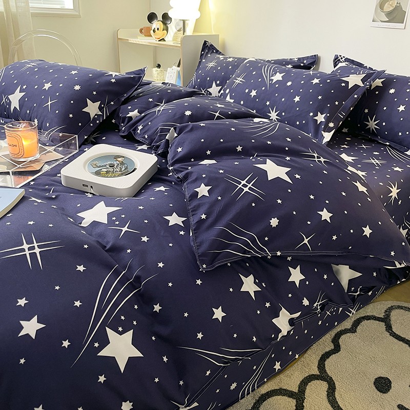 Bed Sheet Factory - Star Design Cartoon Microfiber 600TC
