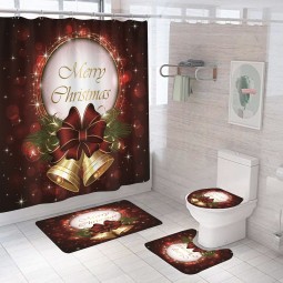 Shower Curtain Supplier - 180x180cm Waterproof with Hooks