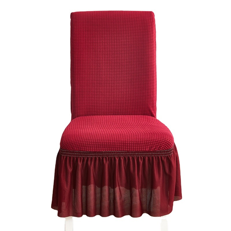 Chair Cover Factory - Grid Pattern Cheap Spandex