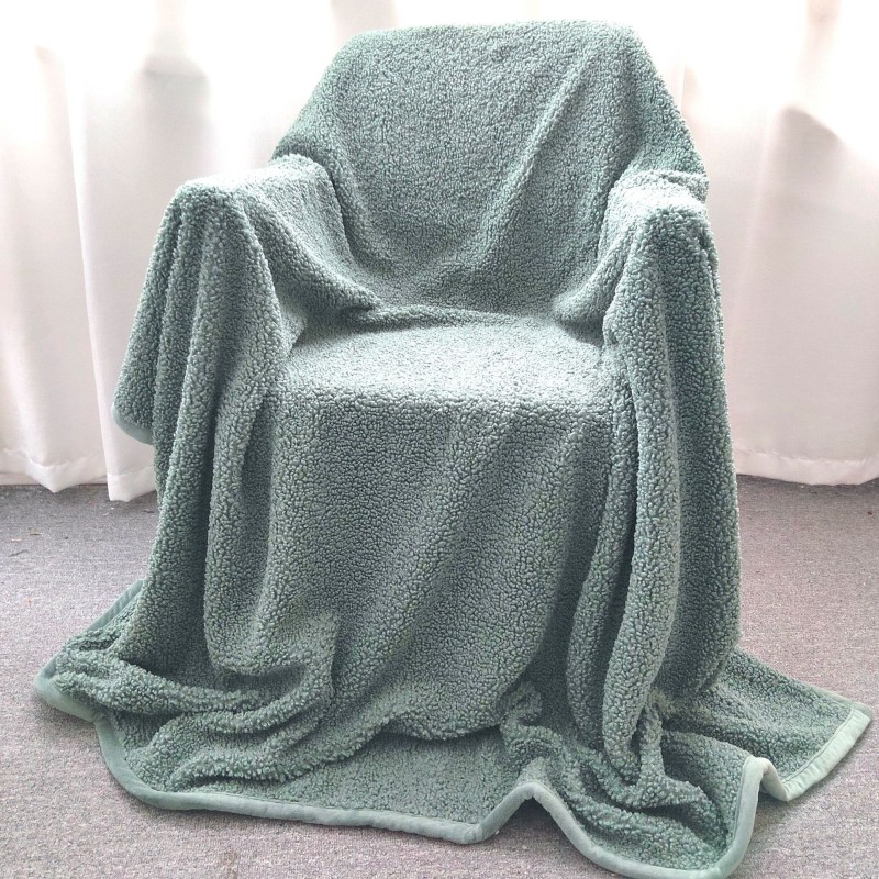 Throw Blanket Factory - Reversible Flannel Fleece Plush