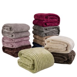 Office Blanket Factory - Cross Border Small Grid Flannel