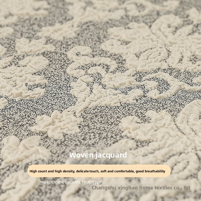 Sofa Cover Set Manufacturer - Seersucker Jacquard Full Elastic